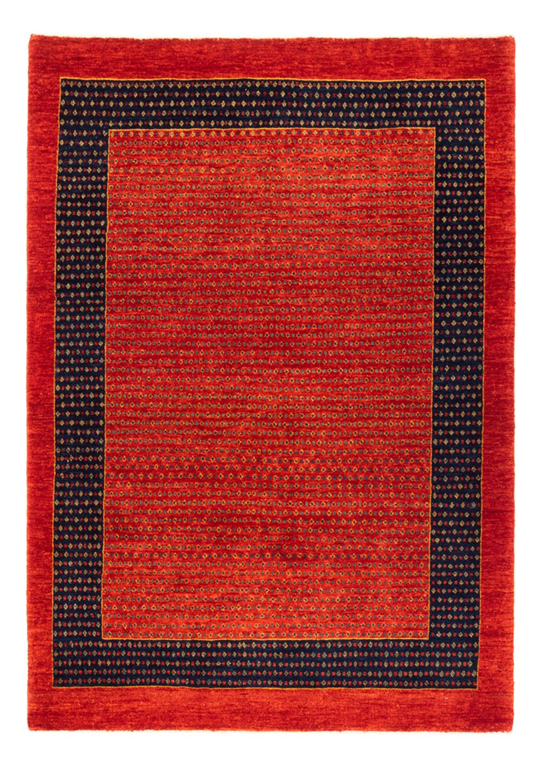 Gabbeh-matta - persisk - 165 x 118 cm - röd