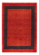 Gabbeh-matta - persisk - 165 x 118 cm - röd
