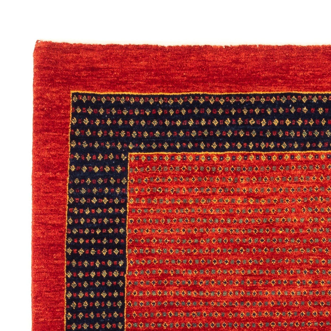 Gabbeh-matta - persisk - 165 x 118 cm - röd