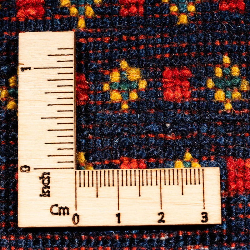 Gabbeh-matta - persisk - 165 x 118 cm - röd