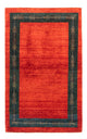 Gabbeh-matta - persisk - 129 x 83 cm - röd