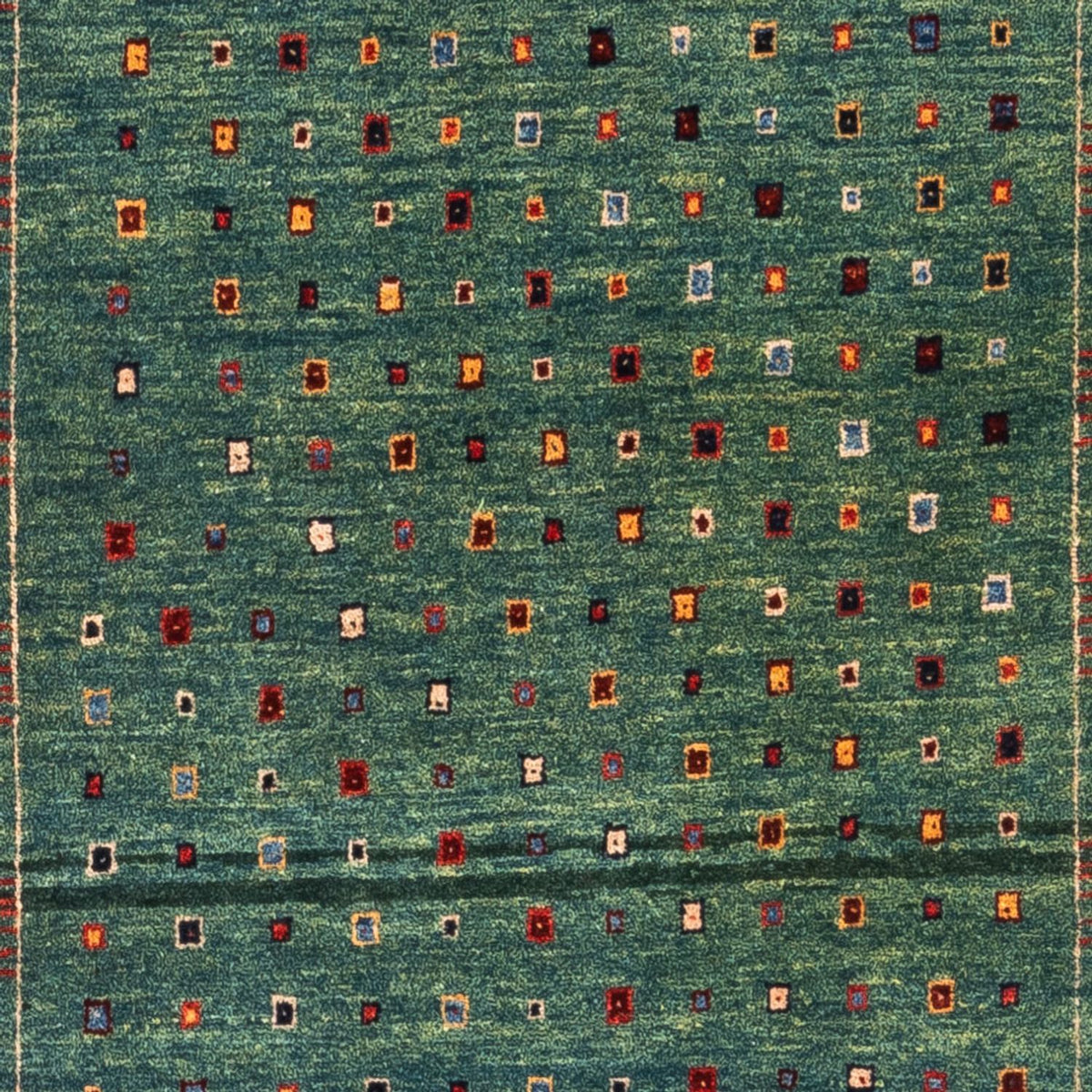 Gabbeh-matta - persisk - 163 x 84 cm - grön