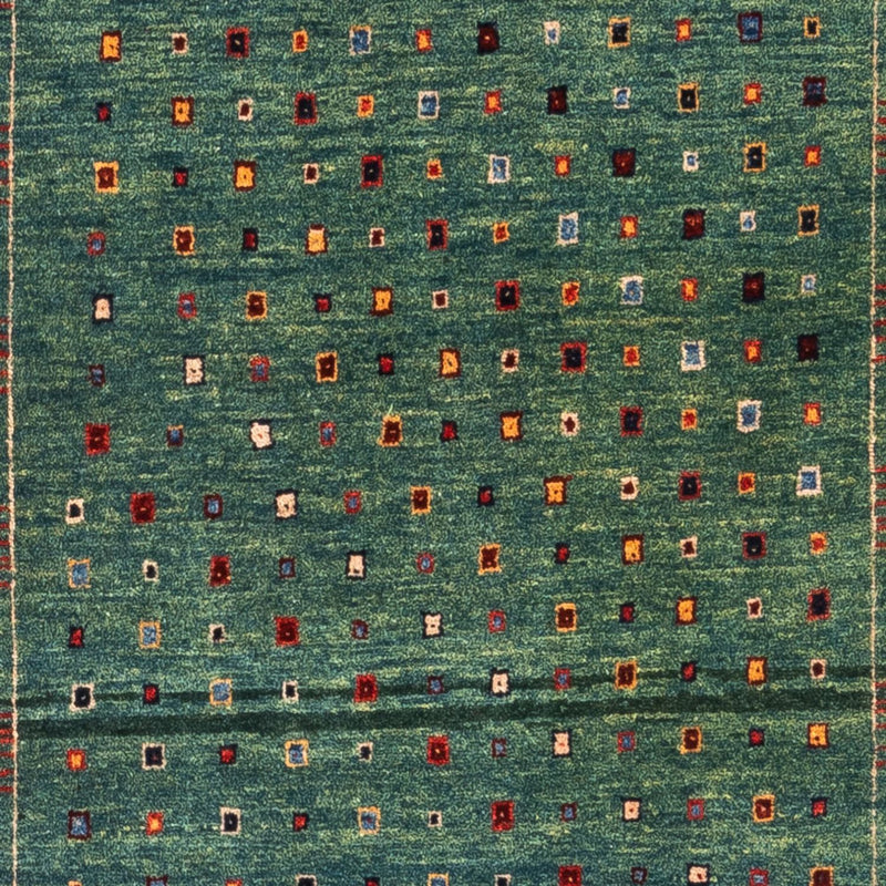 Gabbeh-matta - persisk - 163 x 84 cm - grön