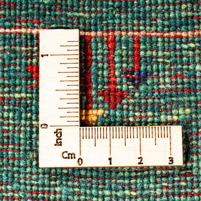 Gabbeh-matta - persisk - 163 x 84 cm - grön