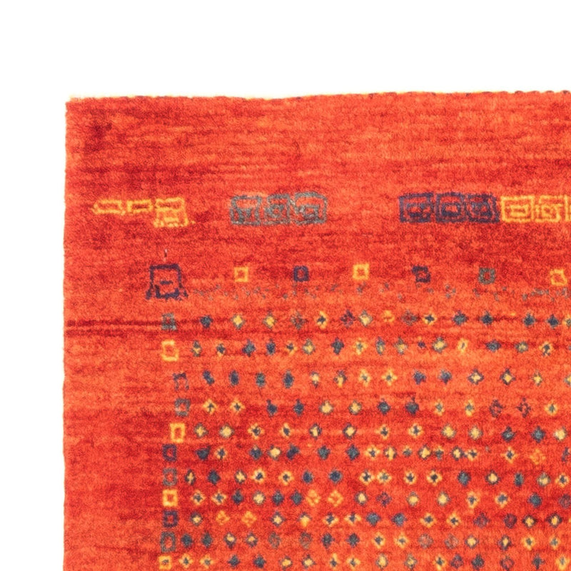 Gabbeh-matta - persisk - 128 x 80 cm - röd
