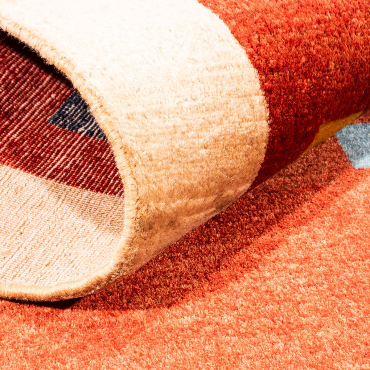 Runner Gabbeh-matta - persisk - 190 x 79 cm - röd