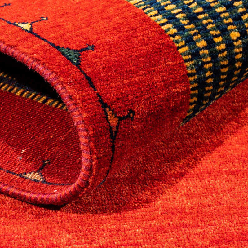 Gabbeh-matta - persisk - 185 x 122 cm - röd