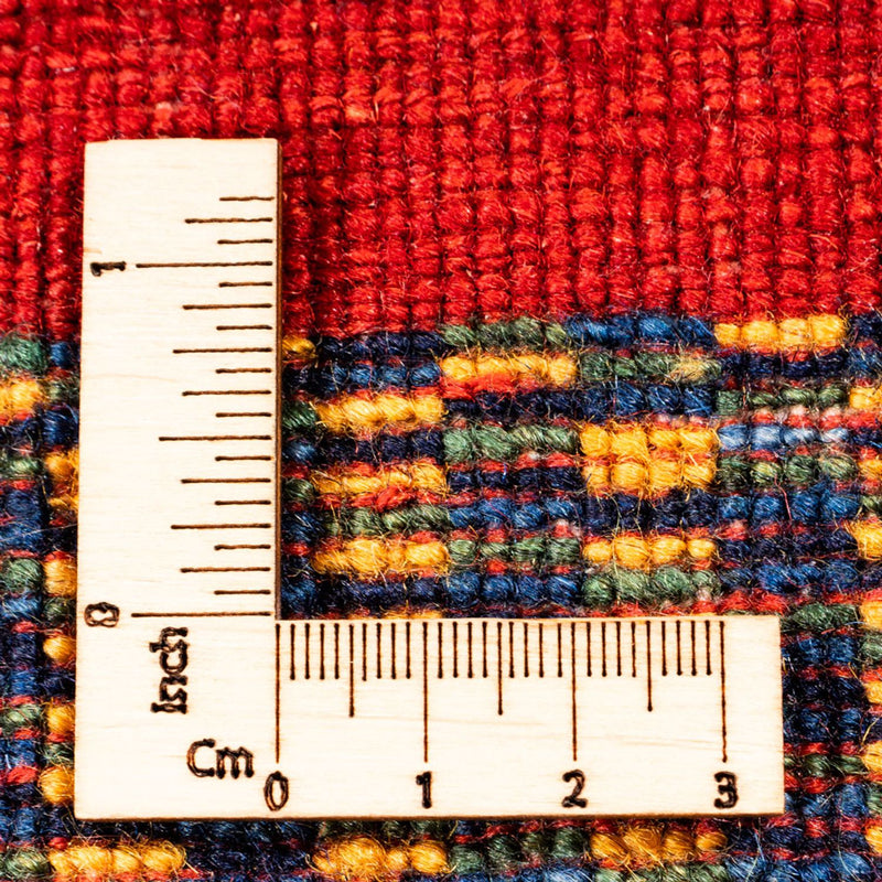 Gabbeh-matta - persisk - 185 x 122 cm - röd