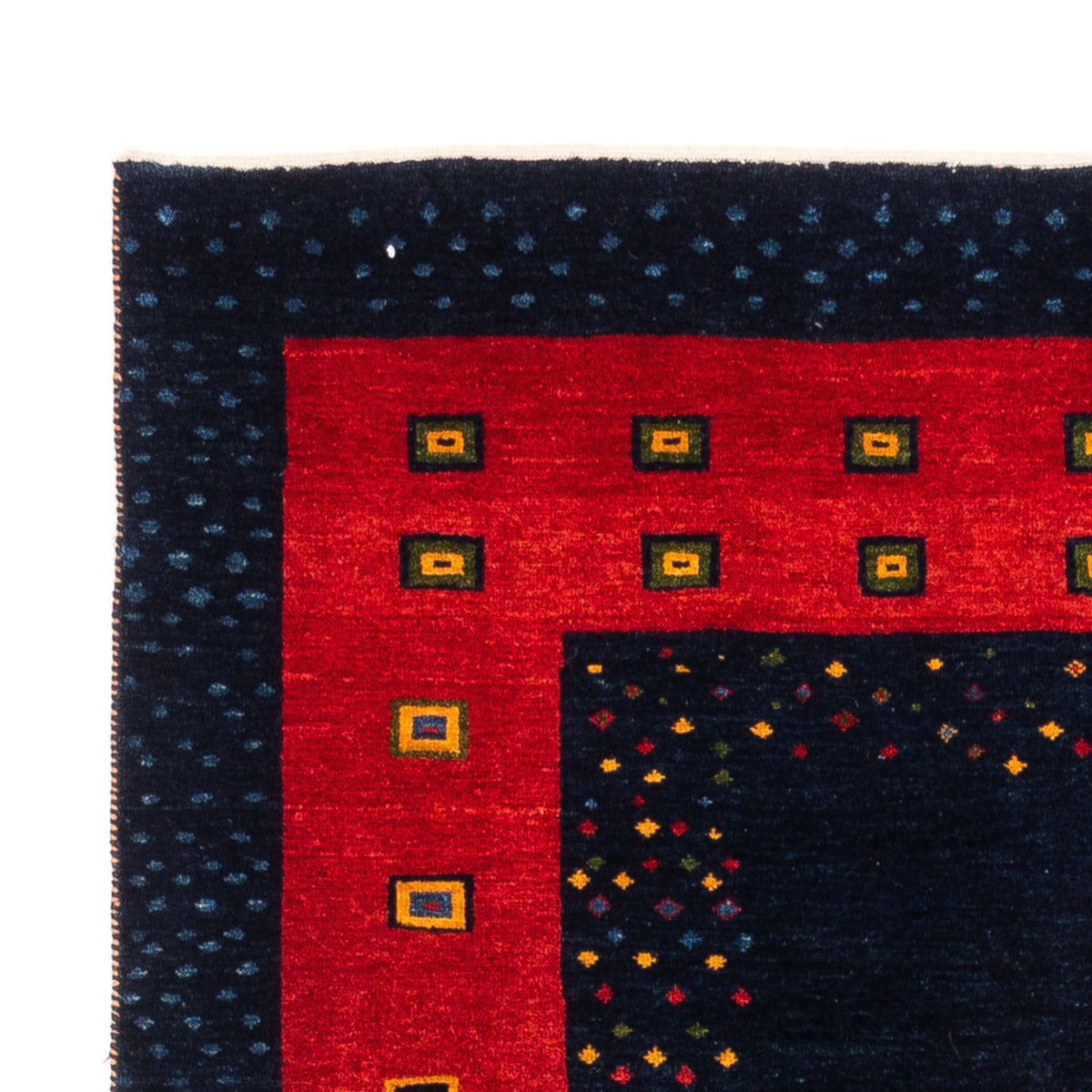 Persisk Gabbeh Mattan 123x176cm - Perserteppich Wollteppich