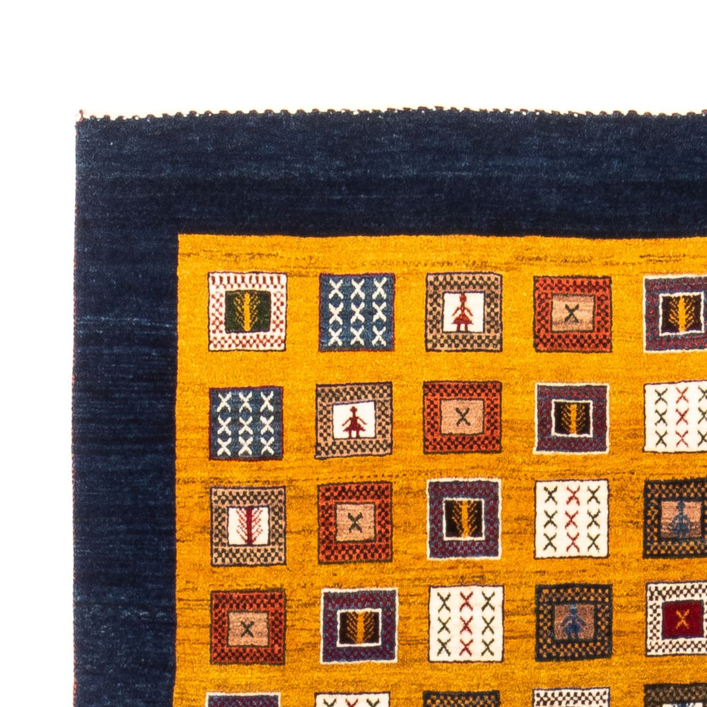 Persisk Gabbeh Mattan 195x150cm - Perserteppich Wollteppich