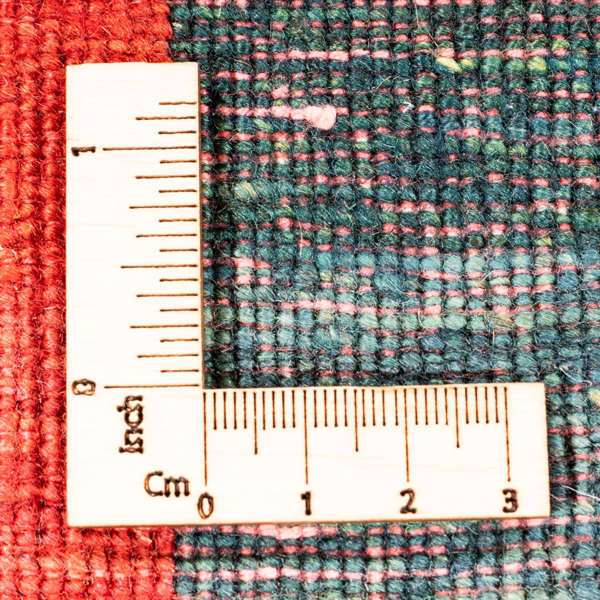 Gabbeh-matta - persisk - 122 x 78 cm - röd