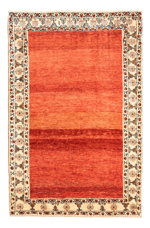 Gabbeh-matta - persisk - 148 x 108 cm - röd
