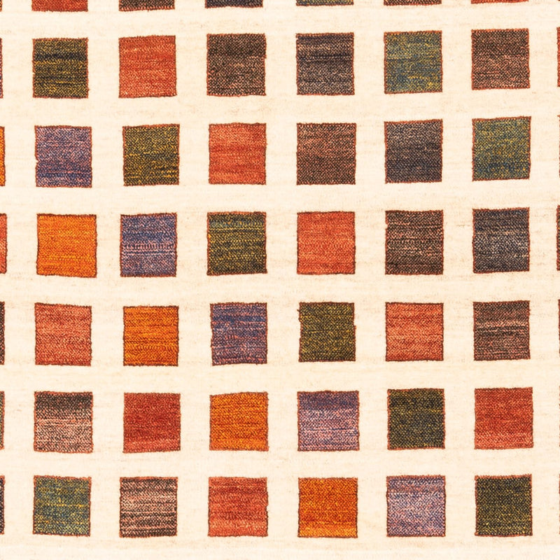 Gabbeh-matta - persisk - 204 x 133 cm - grädde