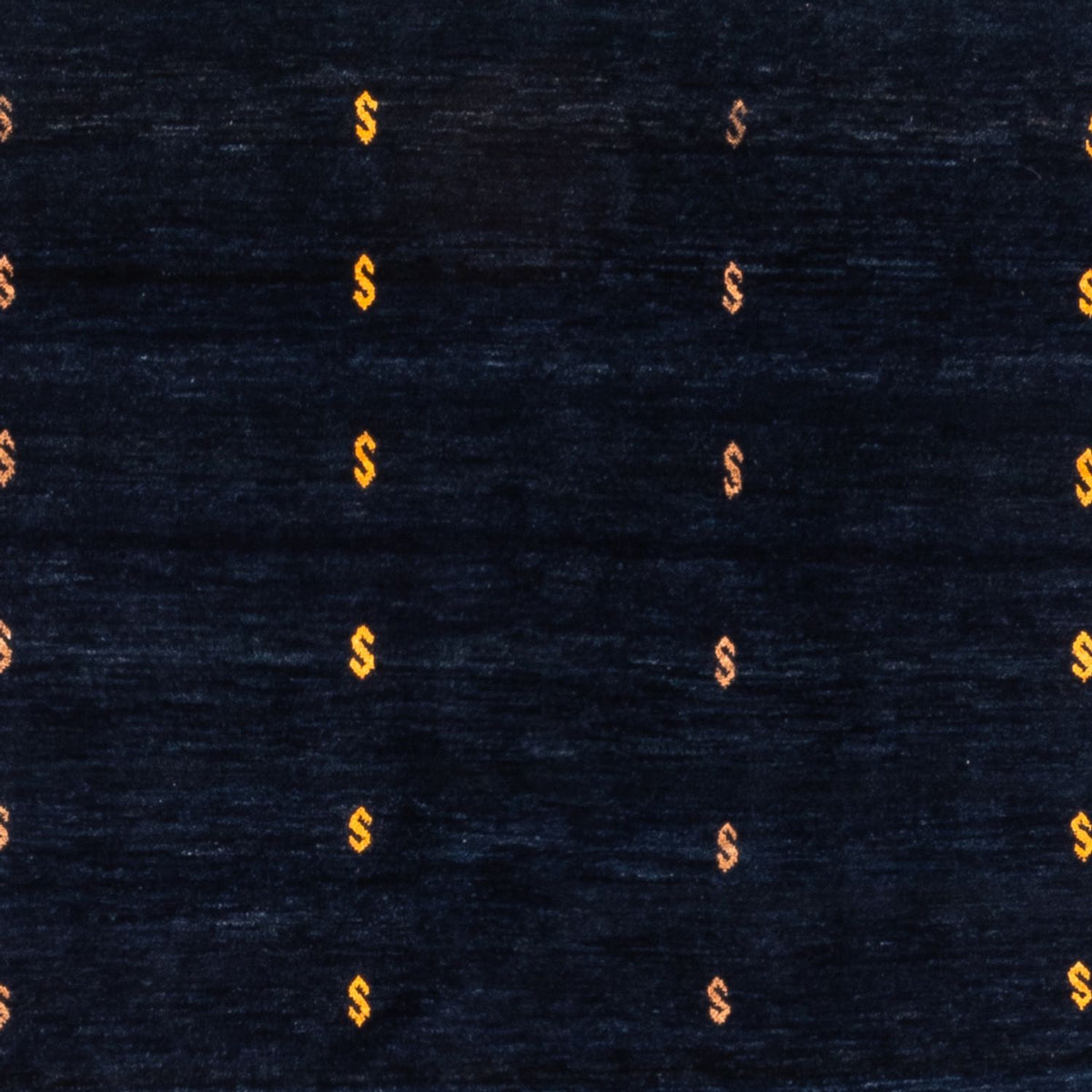 Gabbeh-matta - persisk - 200 x 146 cm - mörkblå