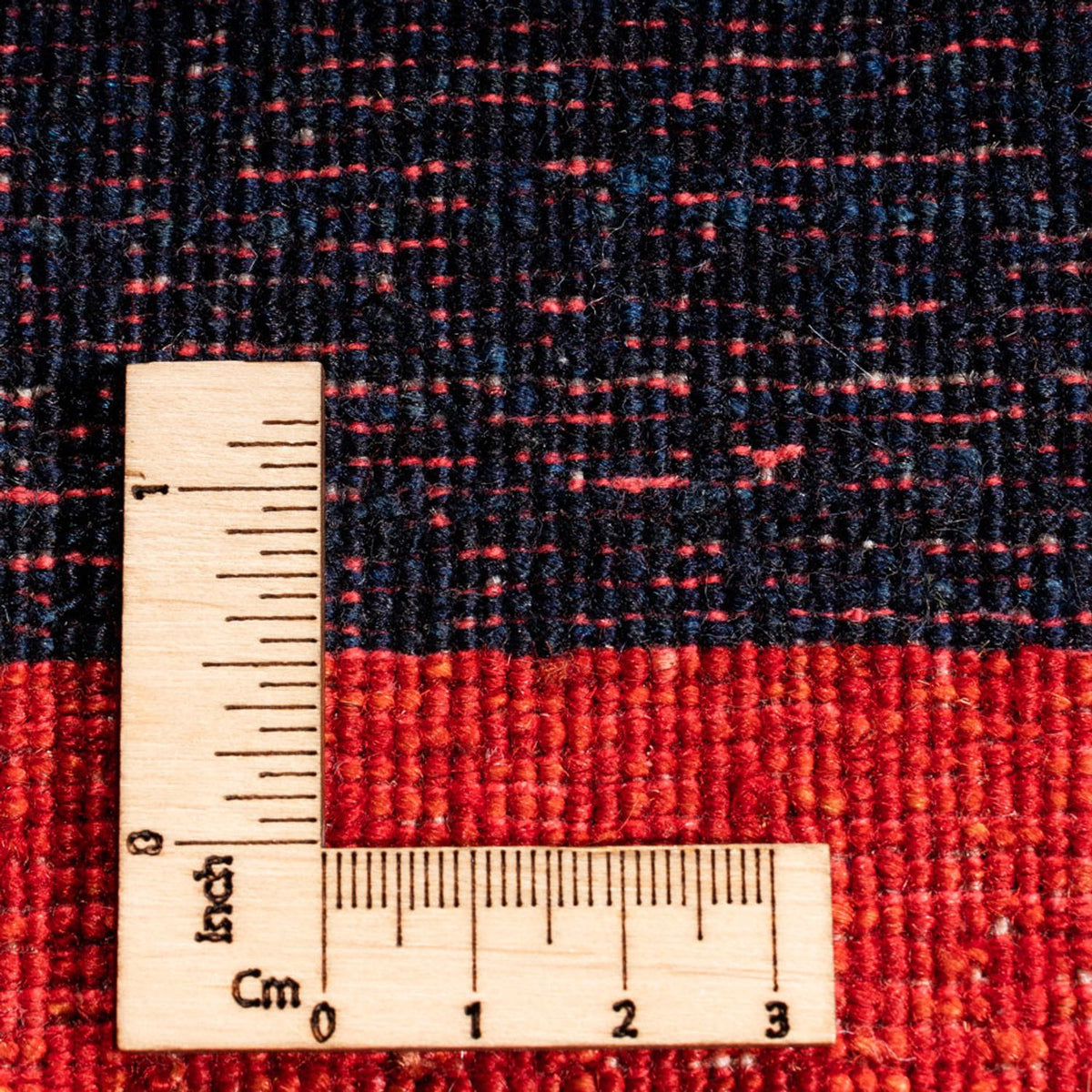 Gabbeh-matta - persisk - 255 x 178 cm - röd