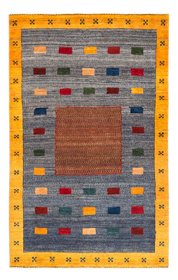 Gabbeh-matta - persisk - 190 x 122 cm - ljusblå