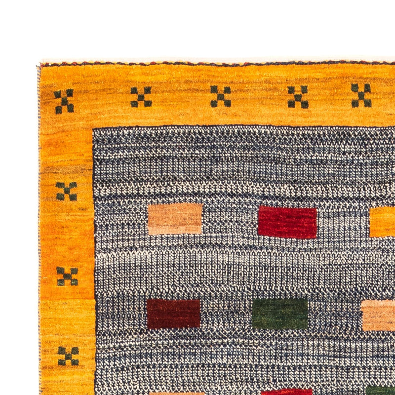 Gabbeh-matta - persisk - 190 x 122 cm - ljusblå