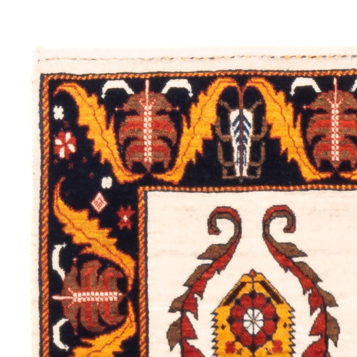 Persisk Gabbeh Mattan 86x126cm - Perserteppich Wollteppich