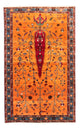 Persisk Gabbeh Mattan 155x100cm - Perserteppich Wollteppich
