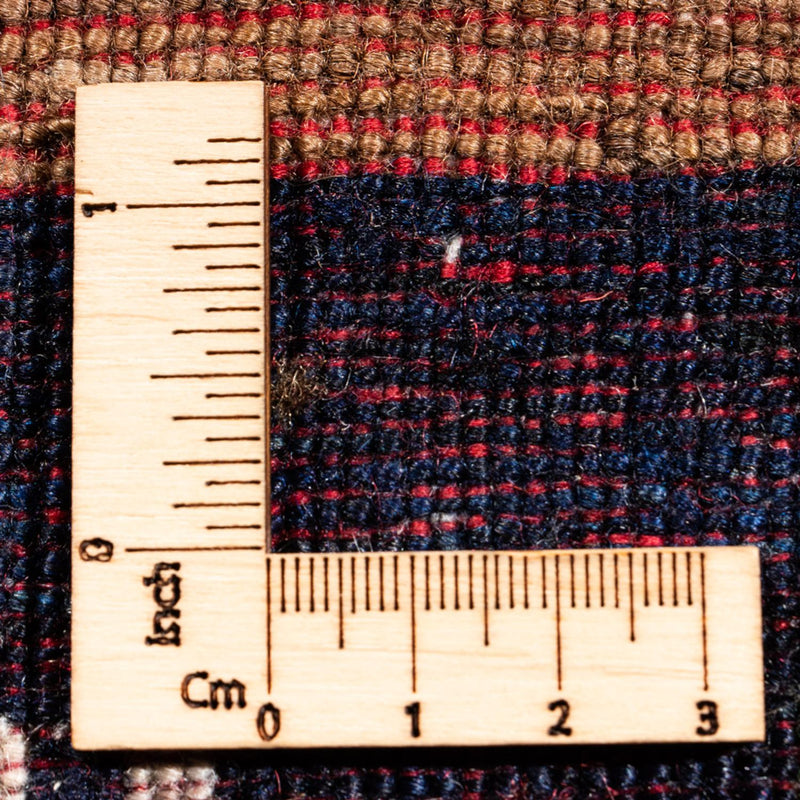 Gabbeh-matta - persisk - 200 x 150 cm - mörkblå