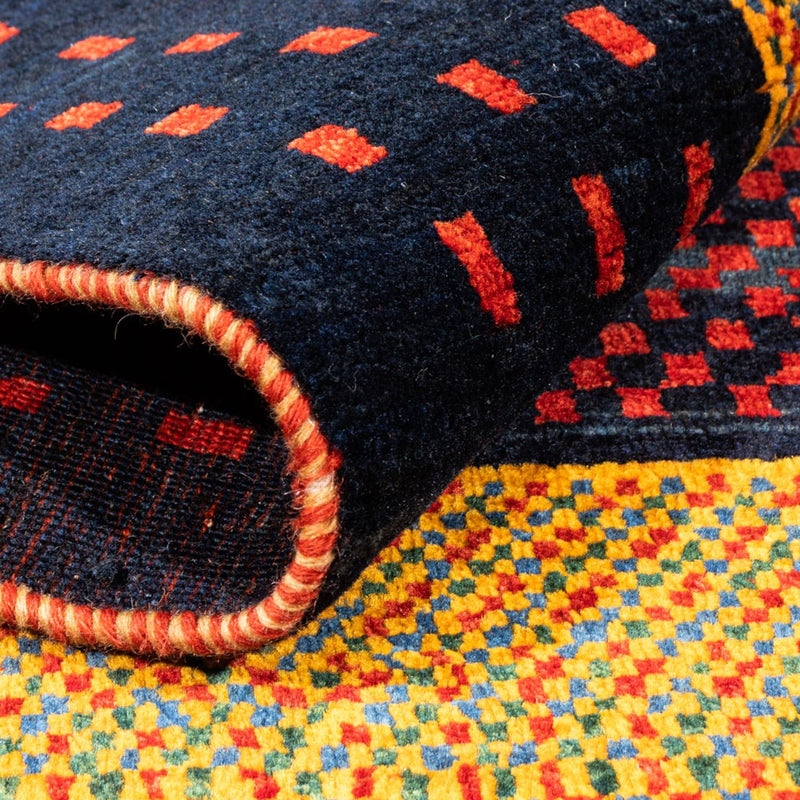 Gabbeh-matta - persisk - 163 x 106 cm - flerfärgad