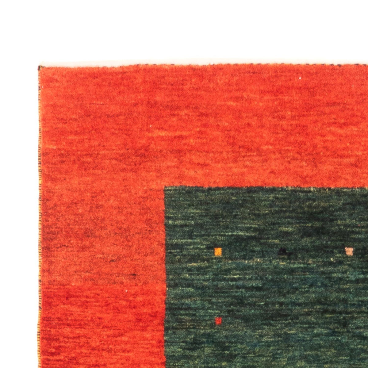 Gabbeh-matta - persisk - 165 x 103 cm - grön