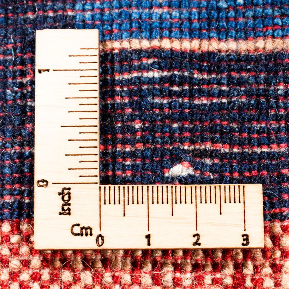 Runner Gabbeh-matta - persisk - 236 x 85 cm - mörkblå