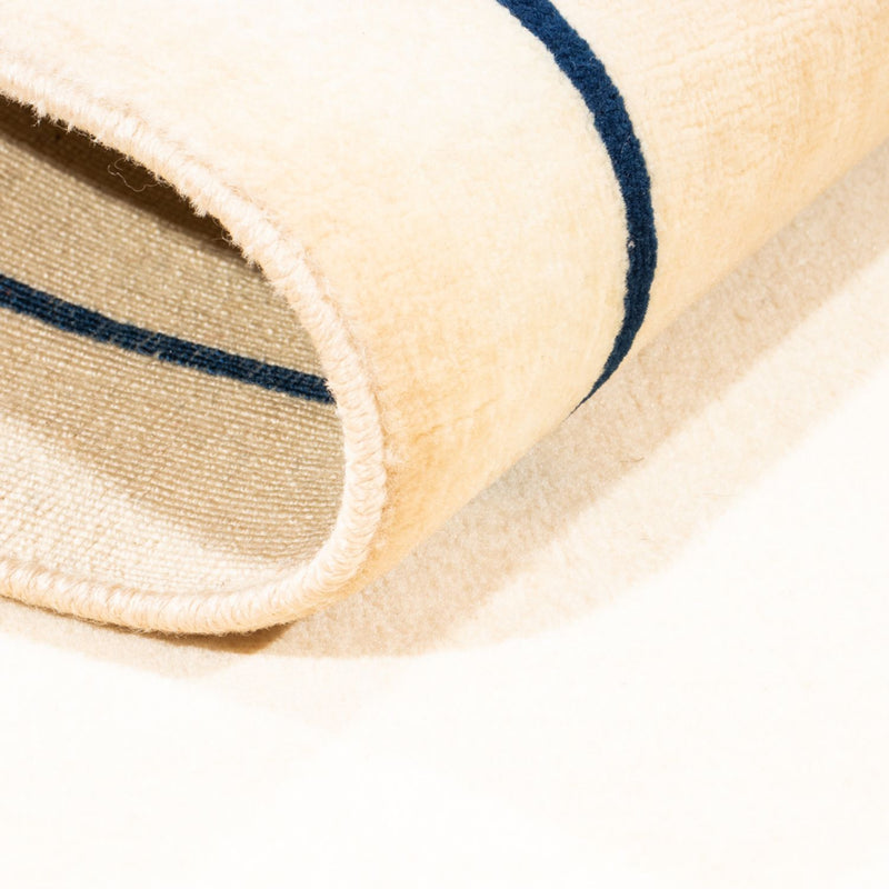 Gabbeh-matta - persisk - 126 x 85 cm - grädde