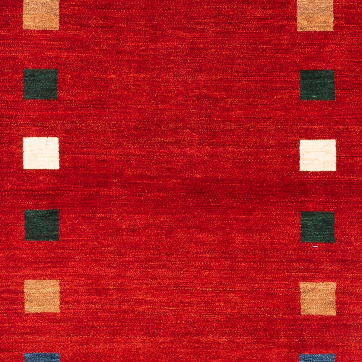 Gabbeh-matta - persisk - 172 x 126 cm - röd