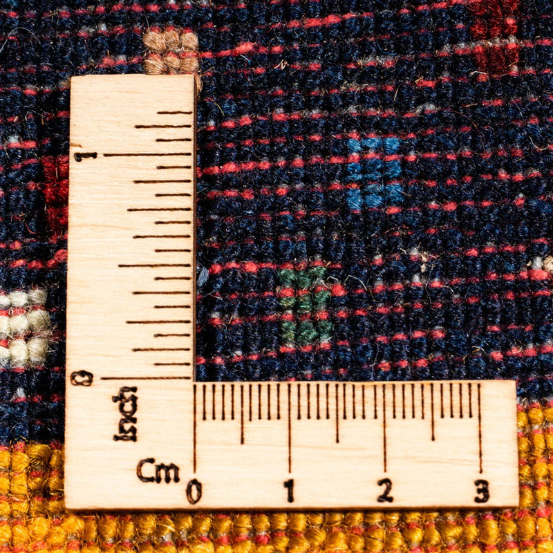 Gabbeh-matta - persisk - 180 x 132 cm - guld