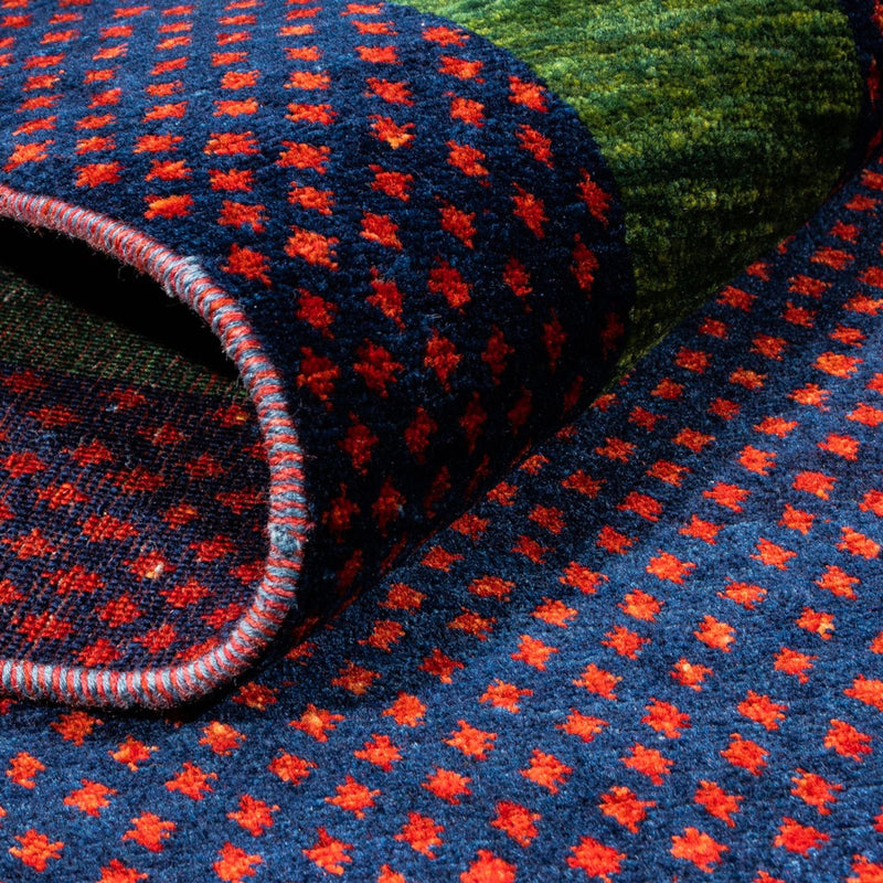 Gabbeh-matta - persisk - 196 x 124 cm - lila