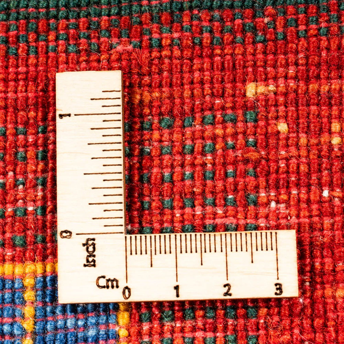 Gabbeh-matta - persisk - 204 x 122 cm - grön