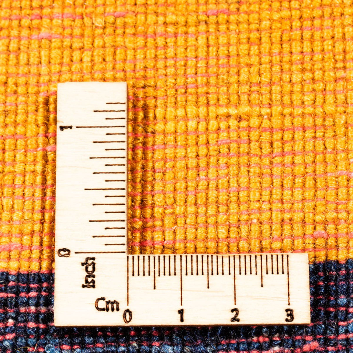 Gabbeh-matta - persisk - 180 x 118 cm - guld