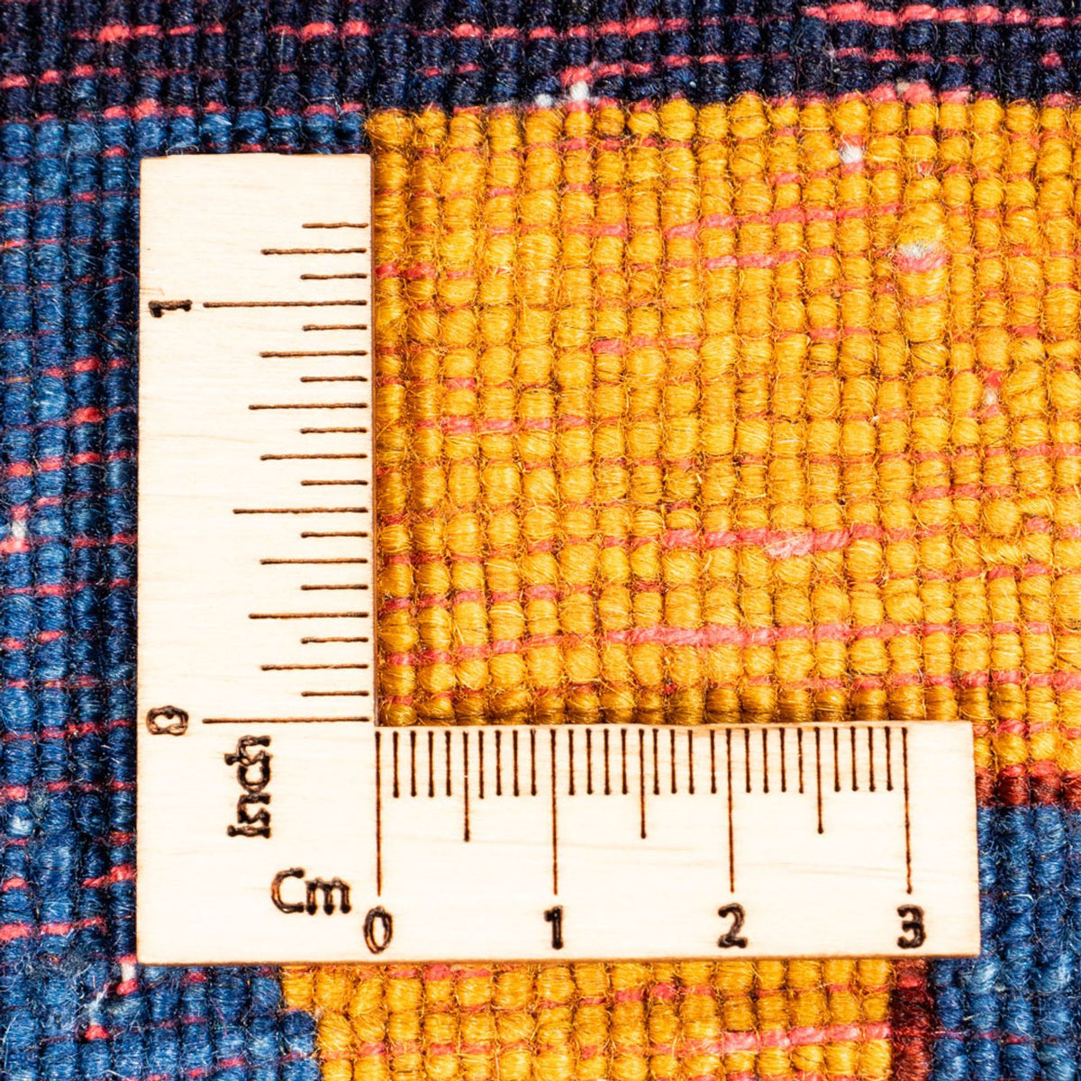 Gabbeh-matta - persisk - 152 x 102 cm - mörkblå