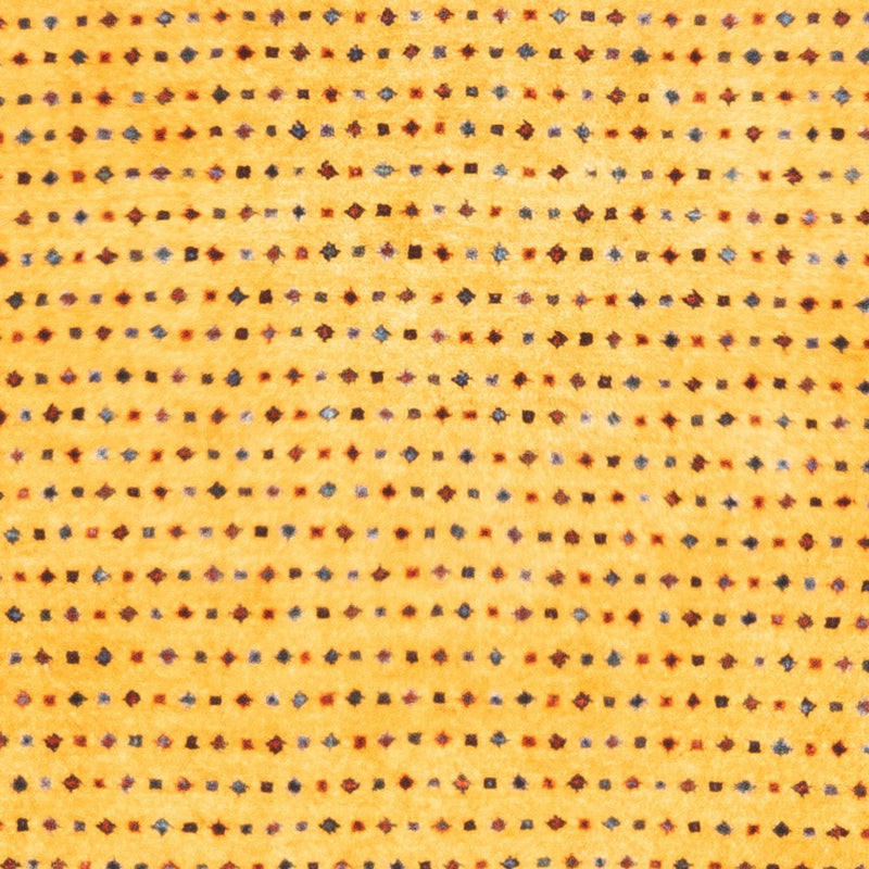 Gabbeh-matta - persisk - 129 x 80 cm - guld