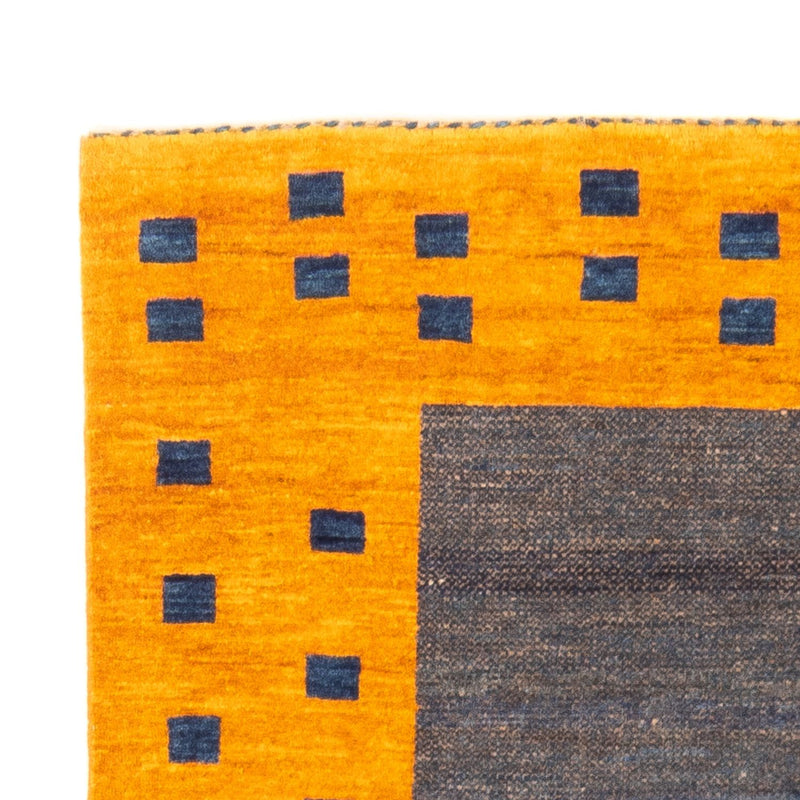 Gabbeh-matta - persisk - 137 x 102 cm - ljusblå