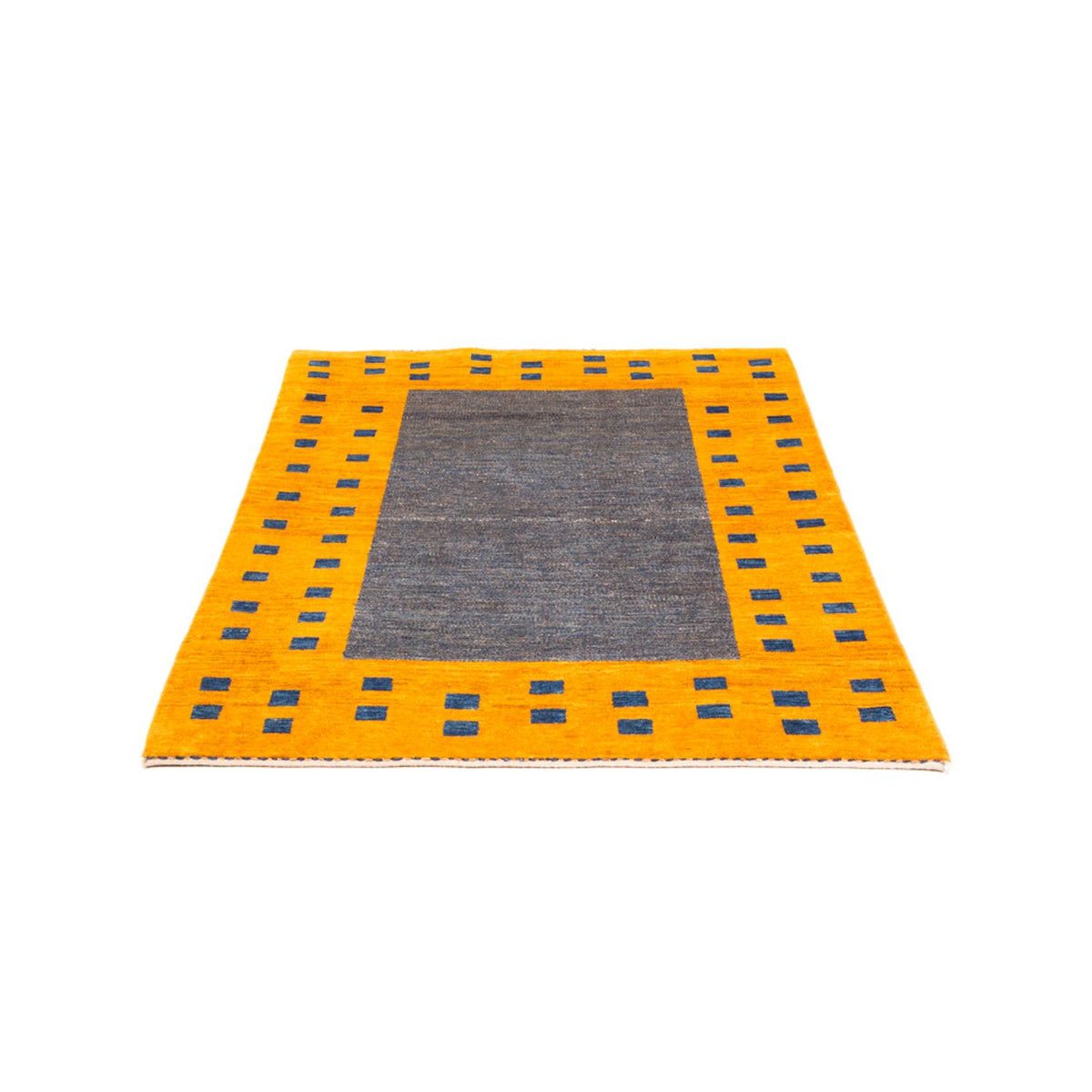 Gabbeh-matta - persisk - 137 x 102 cm - ljusblå