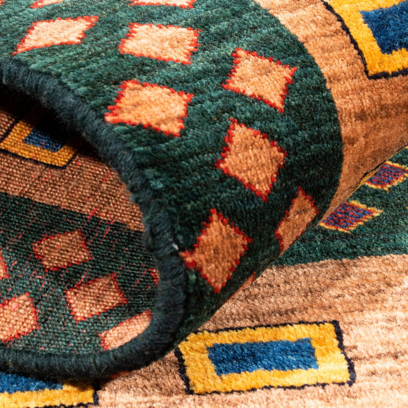 Gabbeh-matta - persisk - 146 x 100 cm - flerfärgad