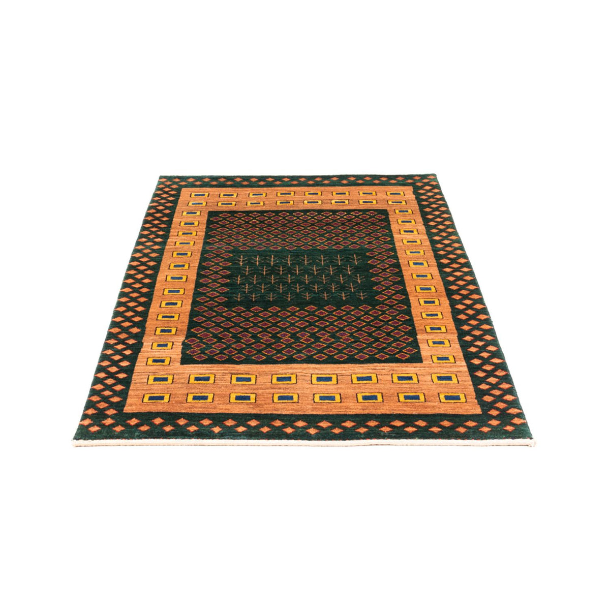 Gabbeh-matta - persisk - 146 x 100 cm - flerfärgad