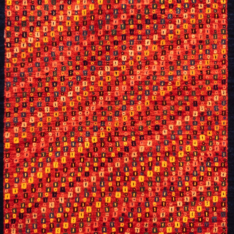 Gabbeh-matta - persisk - 155 x 98 cm - röd