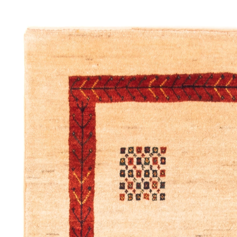 Gabbeh-matta - persisk - 159 x 85 cm - grädde