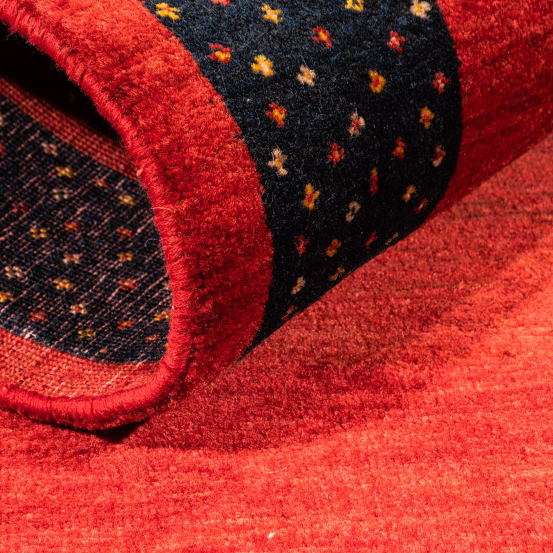 Gabbeh-matta - persisk - 154 x 102 cm - röd