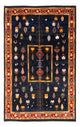 Persisk Gabbeh Mattan 235x150cm - Perserteppich Wollteppich
