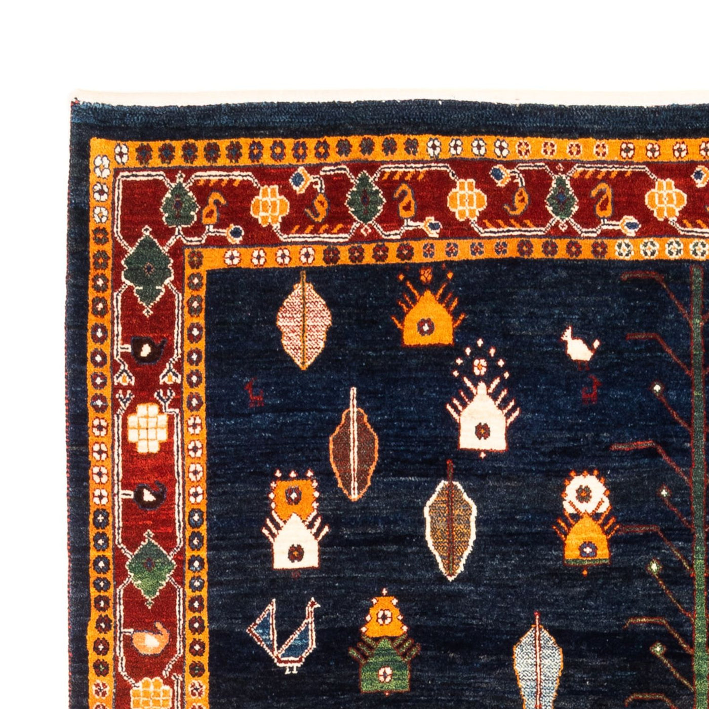 Persisk Gabbeh Mattan 235x150cm - Perserteppich Wollteppich
