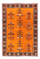 Persisk Gabbeh Mattan 150x106cm - Perserteppich Wollteppich