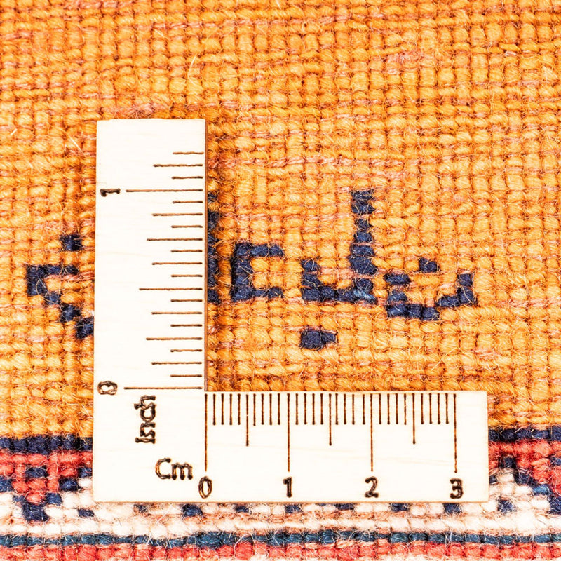 Gabbeh-matta - persisk - 150 x 106 cm - guld