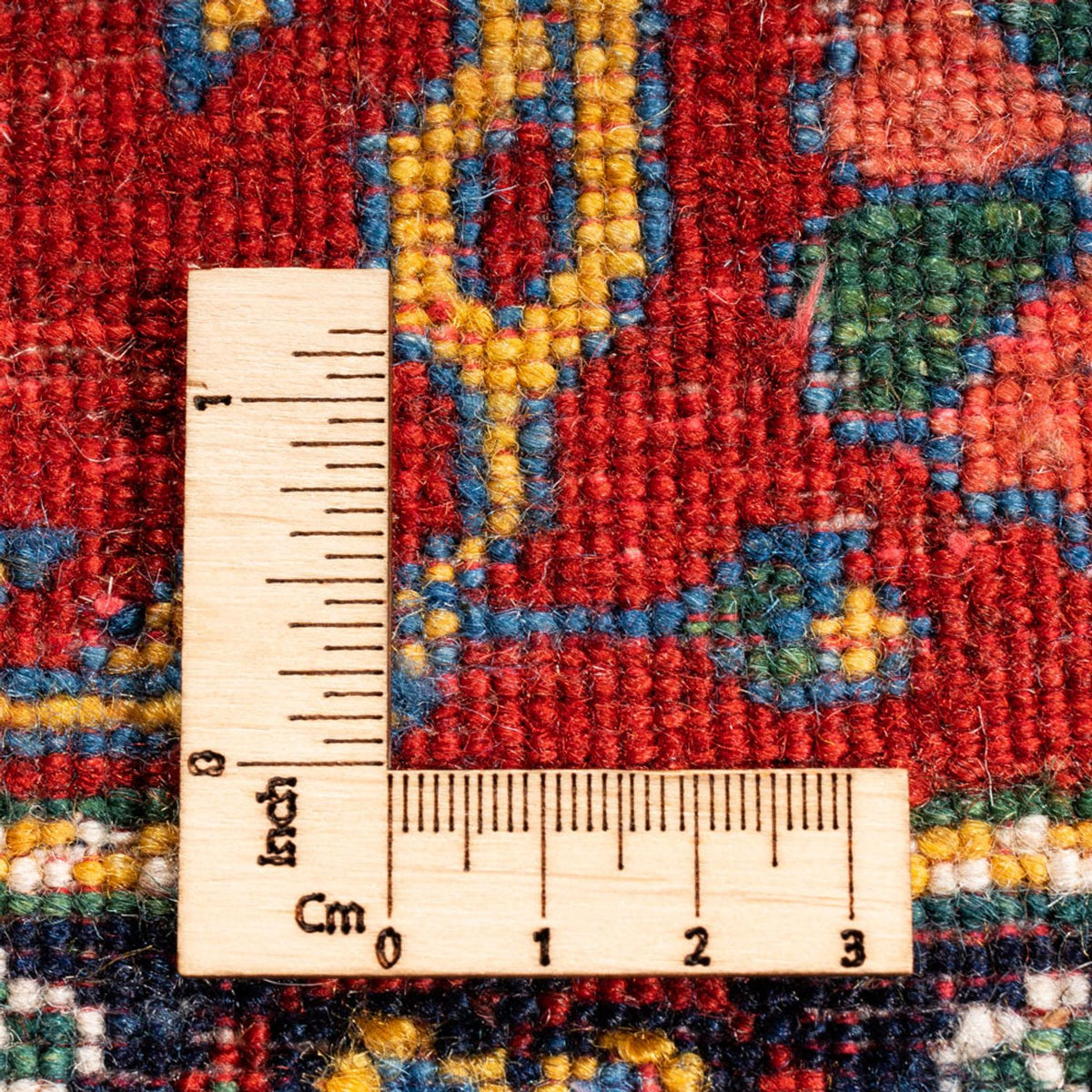 Gabbeh-matta - persisk - 204 x 157 cm - grädde