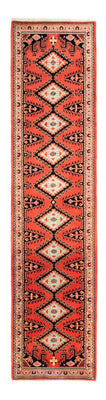 Runner Kelim Carpet - orientalisk matta - 310 x 75 cm - röd