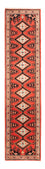 Runner Kelim Carpet - orientalisk matta - 310 x 75 cm - röd