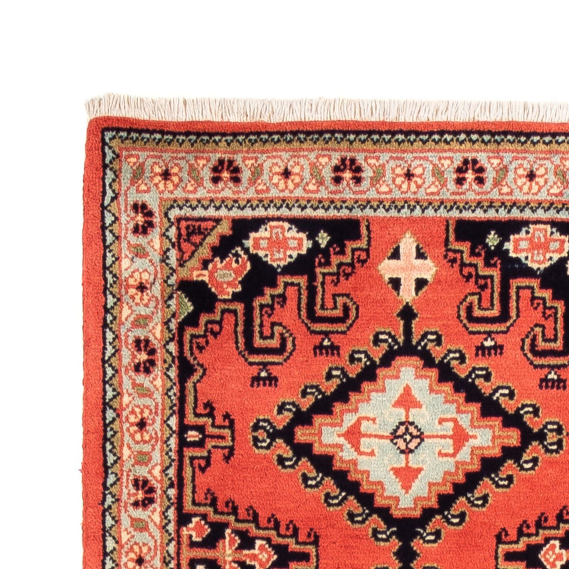 Runner Kelim Carpet - orientalisk matta - 310 x 75 cm - röd